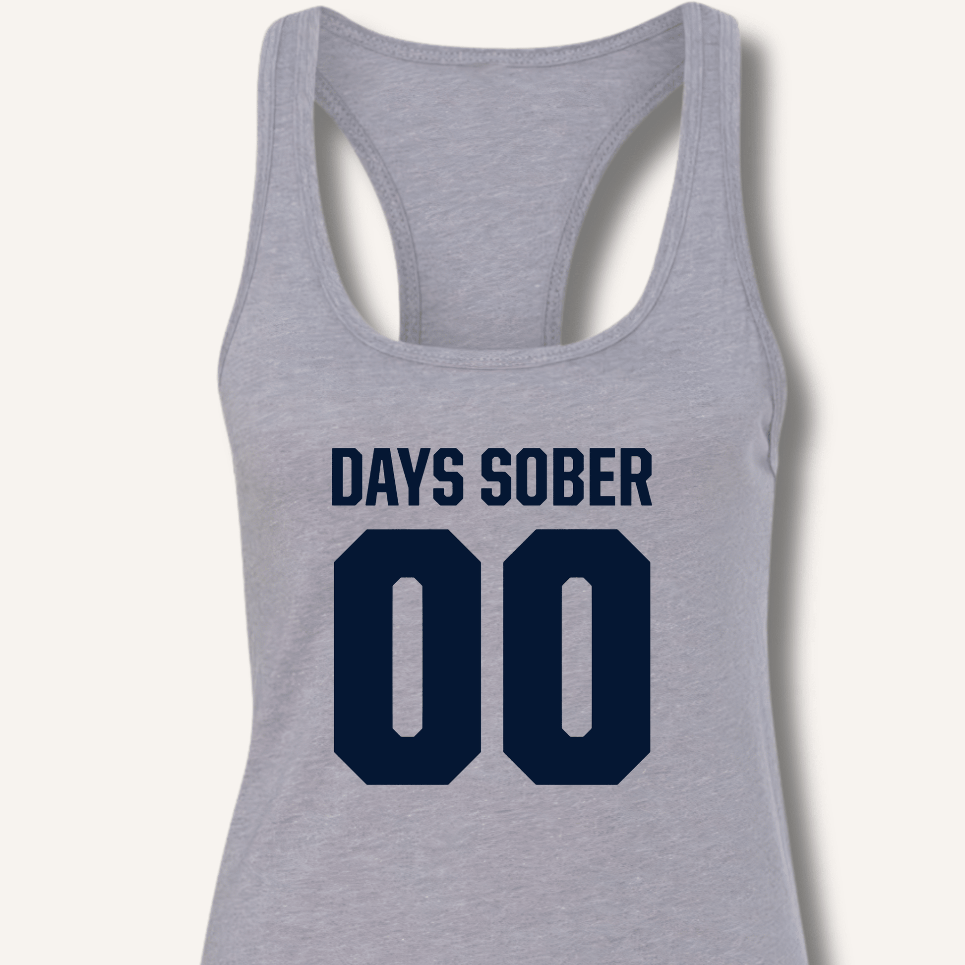 Days Sober Racerback Tank - Sip & Shirt