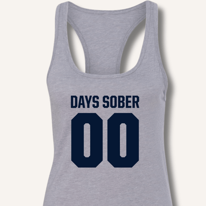 Days Sober Racerback Tank - Sip & Shirt