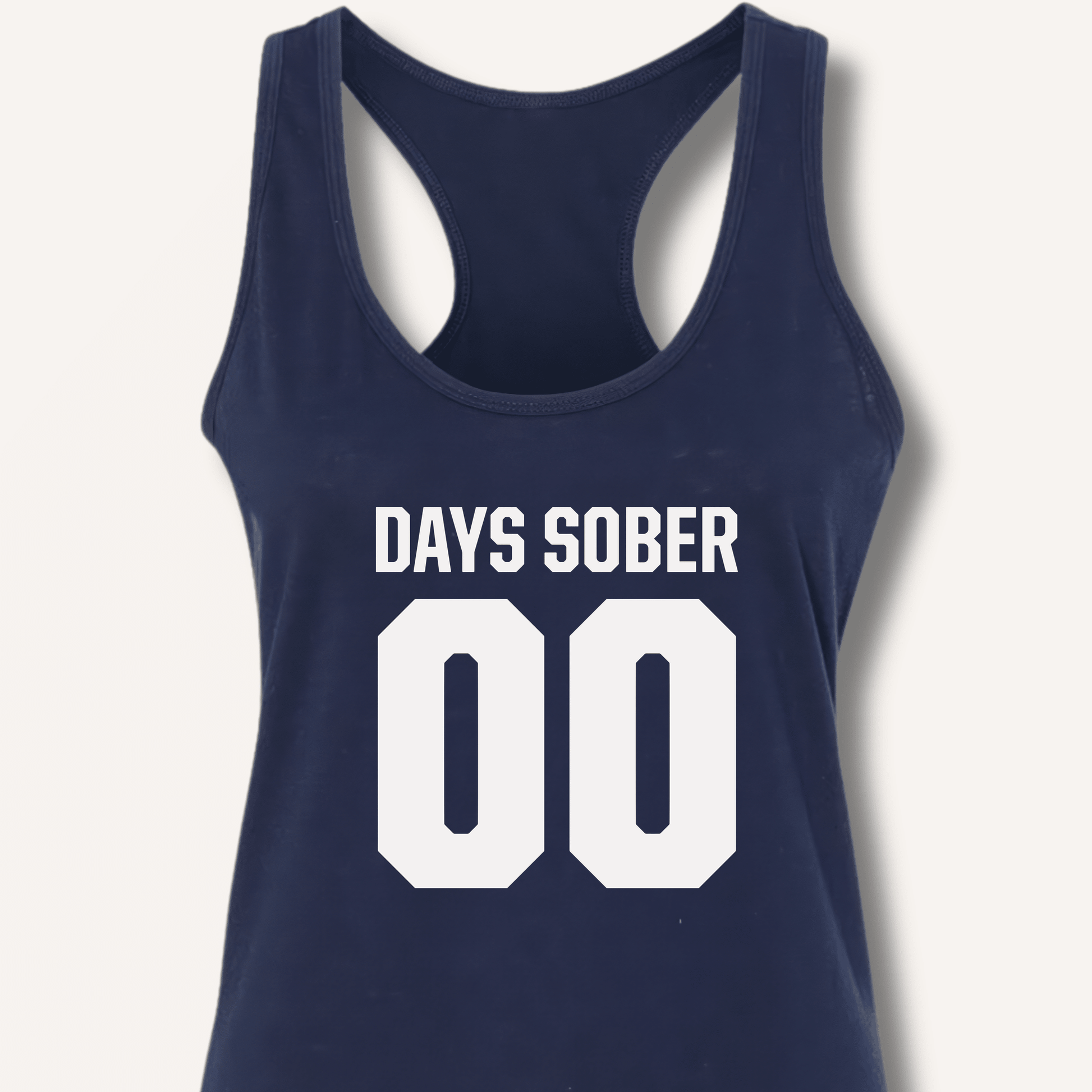 Days Sober Racerback Tank - Sip & Shirt