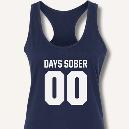 Days Sober Racerback Tank - Sip & Shirt