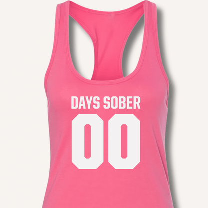 Days Sober Racerback Tank - Sip & Shirt