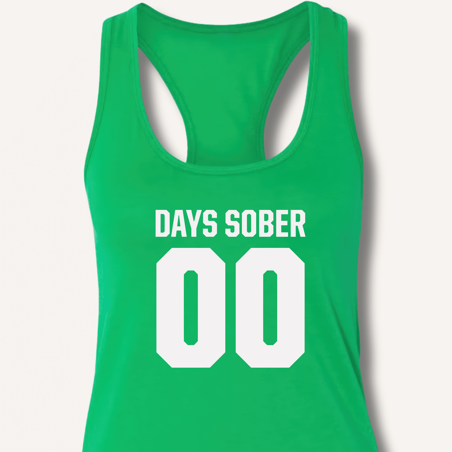 Days Sober Racerback Tank - Sip & Shirt
