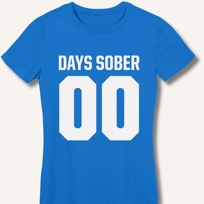 Days Sober Women's Fitted T-Shirt - Sip & Shirt