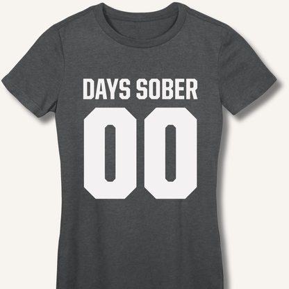Days Sober Women's Fitted T-Shirt - Sip & Shirt