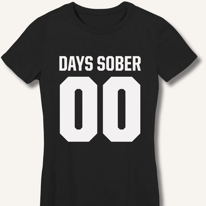 Days Sober Women's Fitted T-Shirt - Sip & Shirt