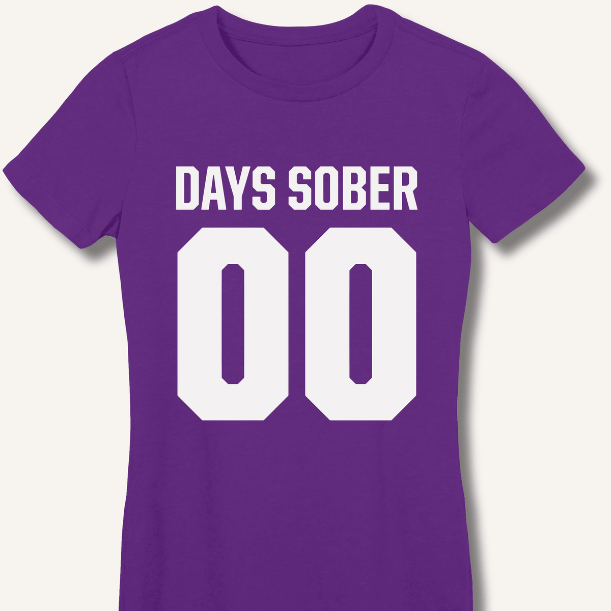 Days Sober Women's Fitted T-Shirt - Sip & Shirt