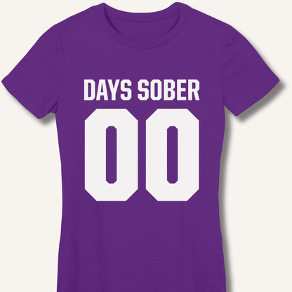 Days Sober Women's Fitted T-Shirt - Sip & Shirt