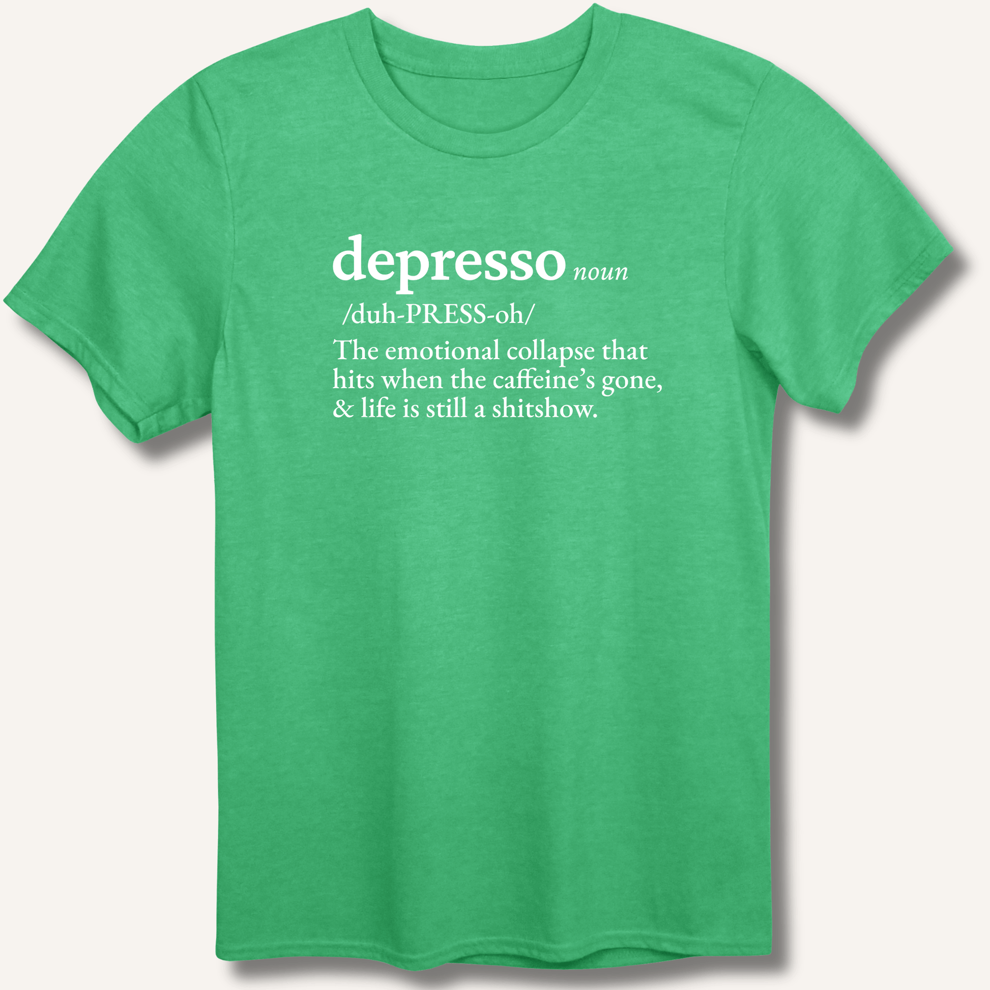 Depresso Definition T-Shirt - Sip & Shirt