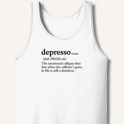 Depresso Definition Tank - Sip & Shirt