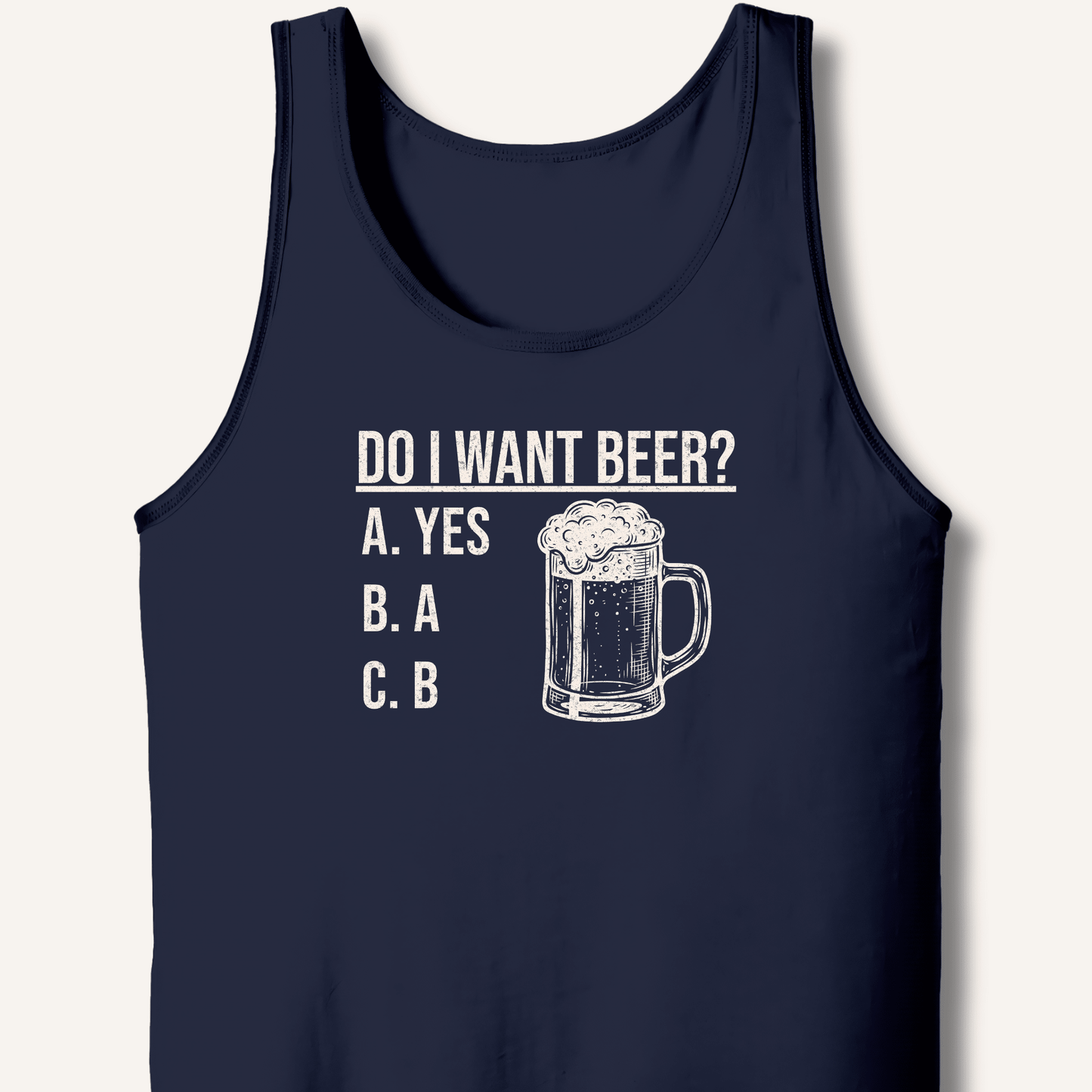 Do I Want Beer? Tank - Sip & Shirt