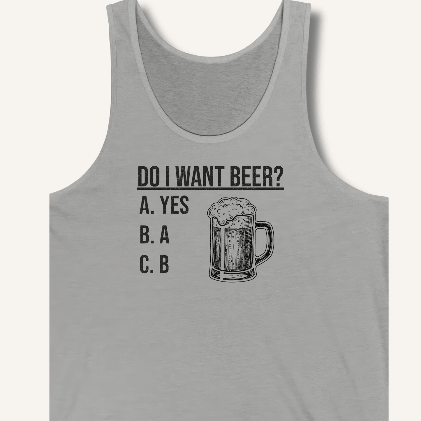 Do I Want Beer? Tank - Sip & Shirt