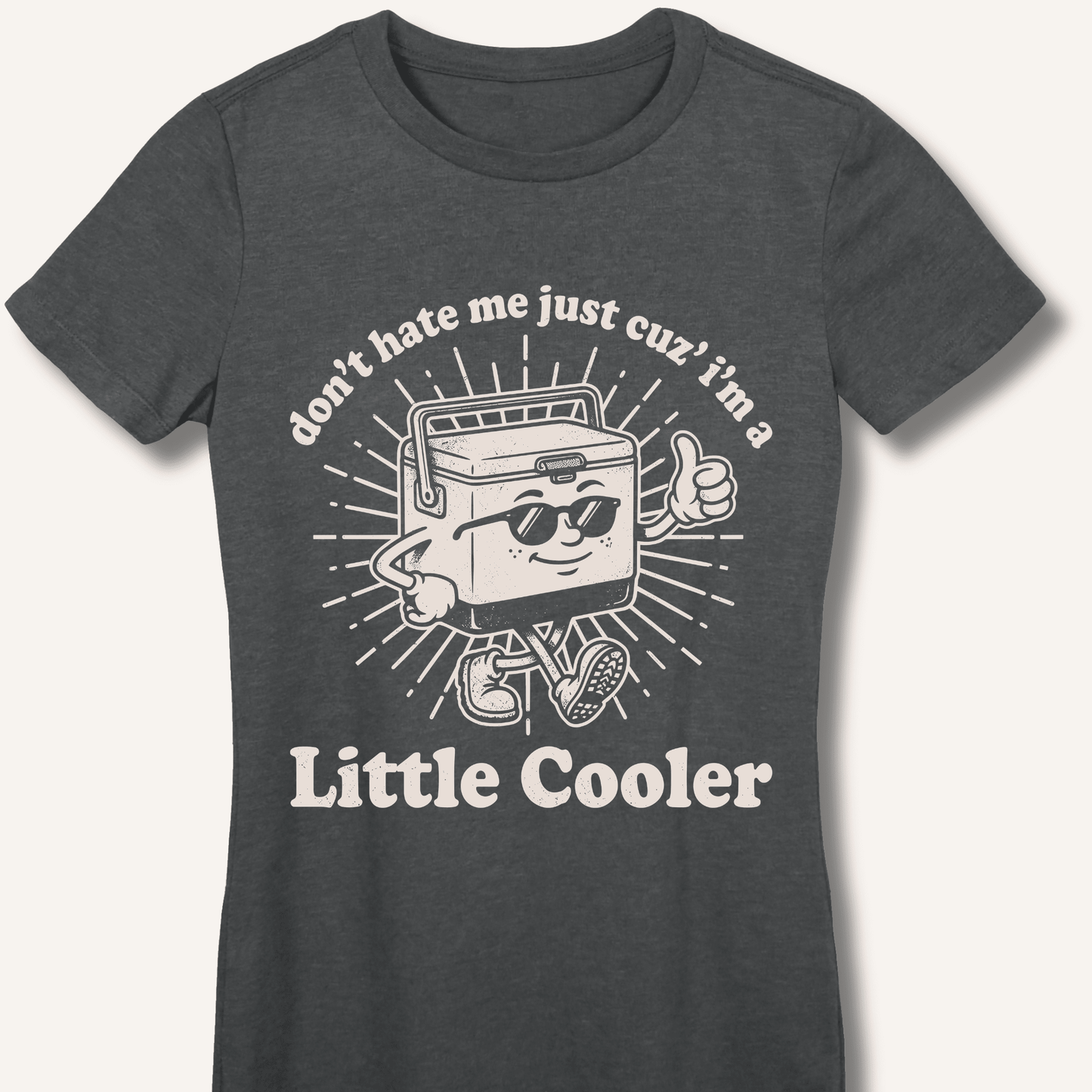 Don't Hate Me Fitted T-Shirt - Sip & Shirt