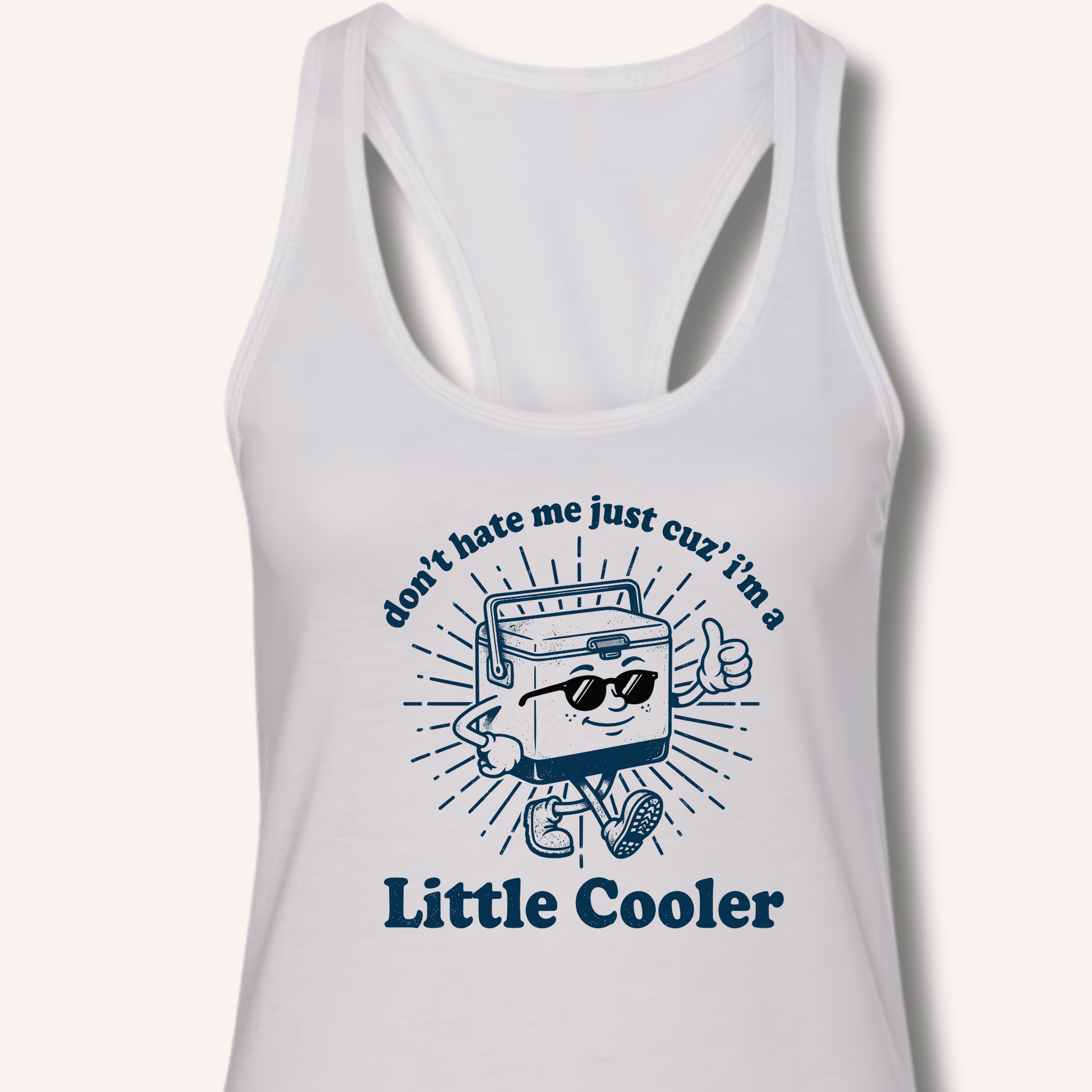 Don't Hate Me Racerback Tank - Sip & Shirt