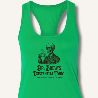 Dr. Brew’s Existential Tonic Racerback Tank - Sip & Shirt