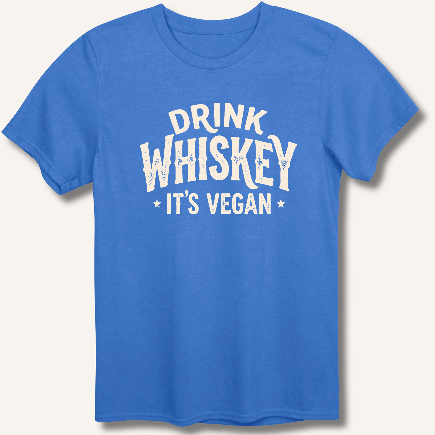 Drink Whiskey It's Vegan T-Shirt - Sip & Shirt