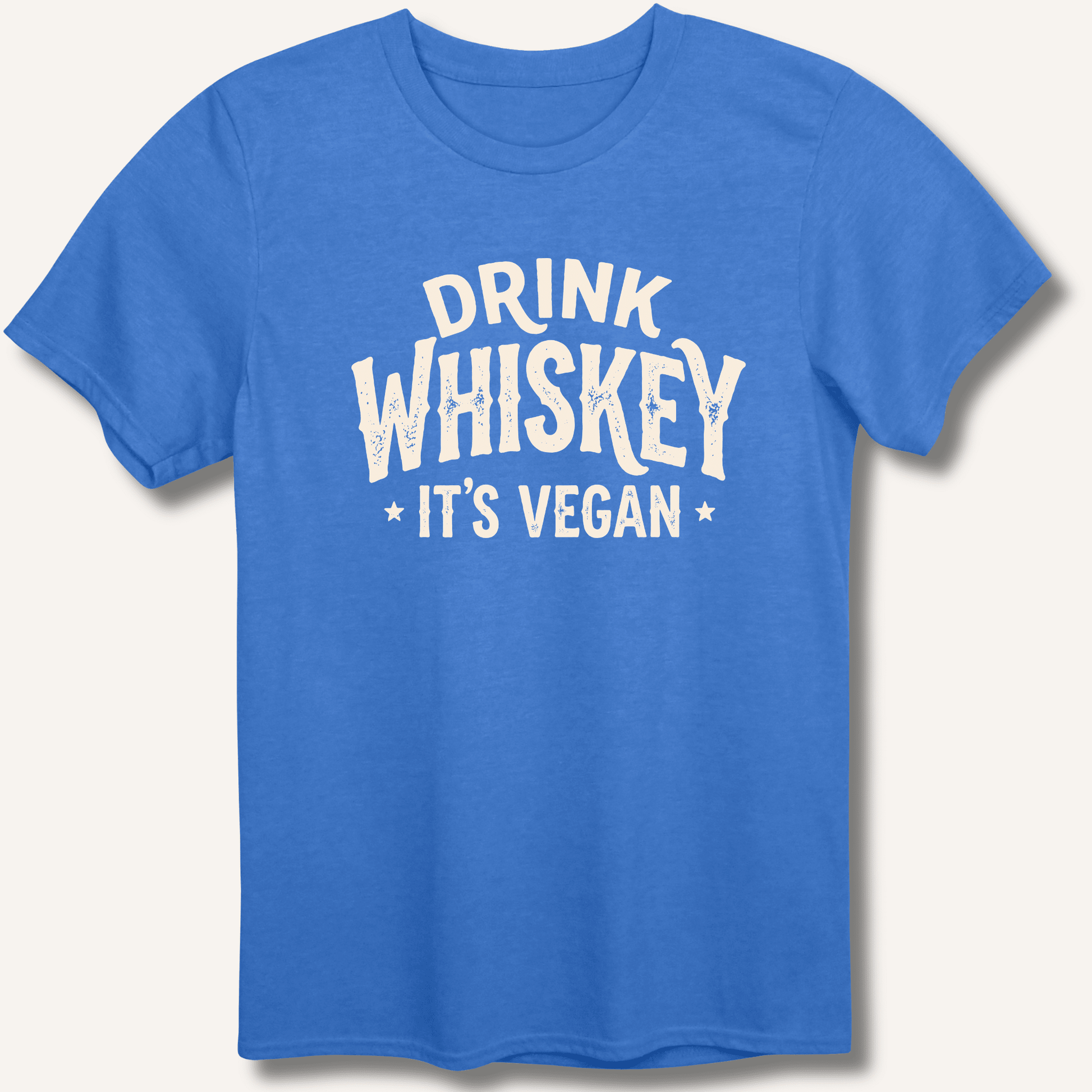Drink Whiskey It's Vegan T-Shirt - Sip & Shirt