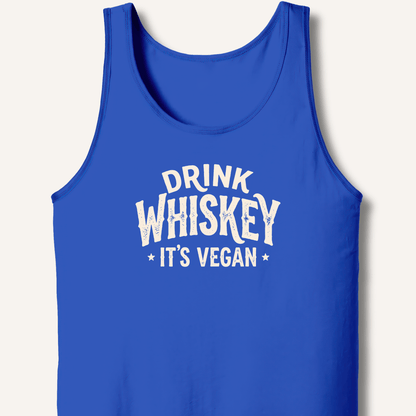 Drink Whiskey It's Vegan Tank - Sip & Shirt