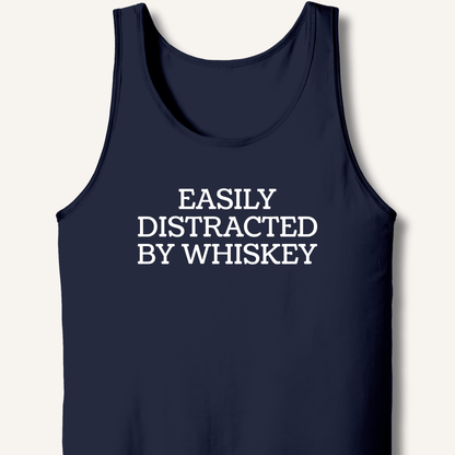 Easily Distracted By Whiskey Tank - Sip & Shirt