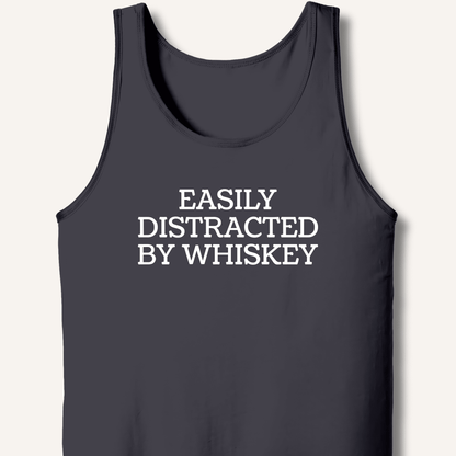 Easily Distracted By Whiskey Tank - Sip & Shirt