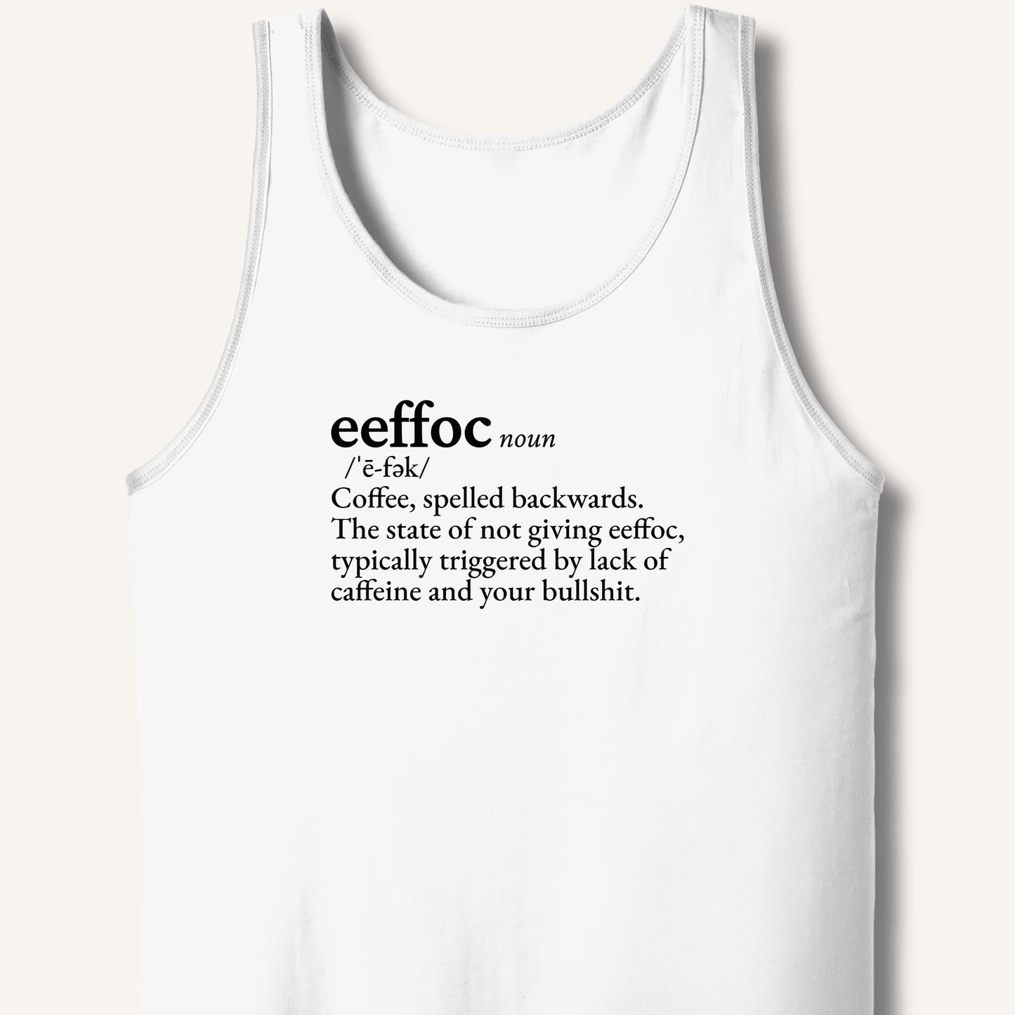 Eeffoc Definition Tank - Sip & Shirt