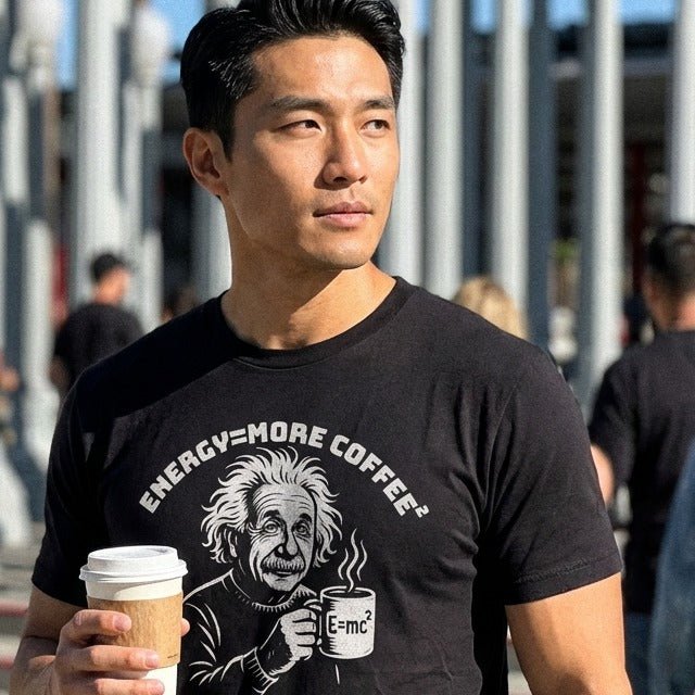 Energy = More Coffee² T-Shirt - Sip & Shirt