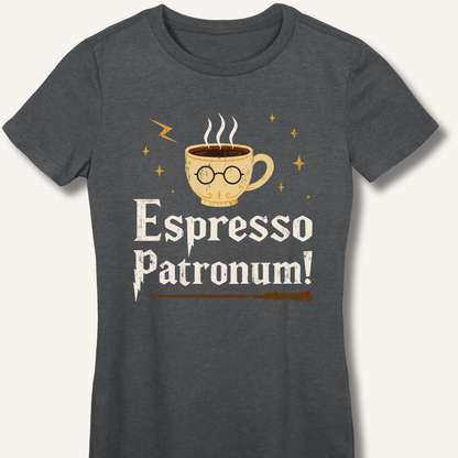 Espresso Patronum Fitted T-Shirt - Sip & Shirt