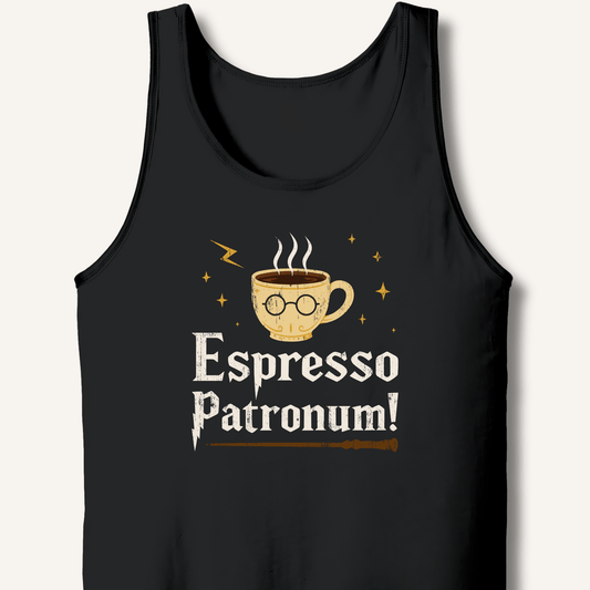 Espresso Patronum Tank - Sip & Shirt