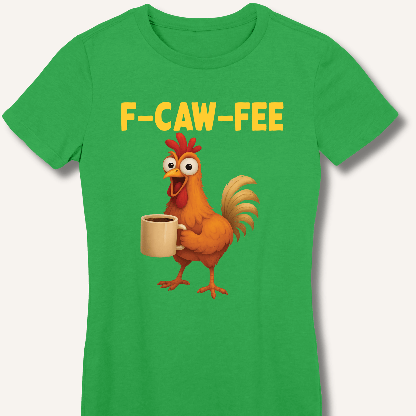 F - CAW - FEE Fitted T-Shirt - Sip & Shirt