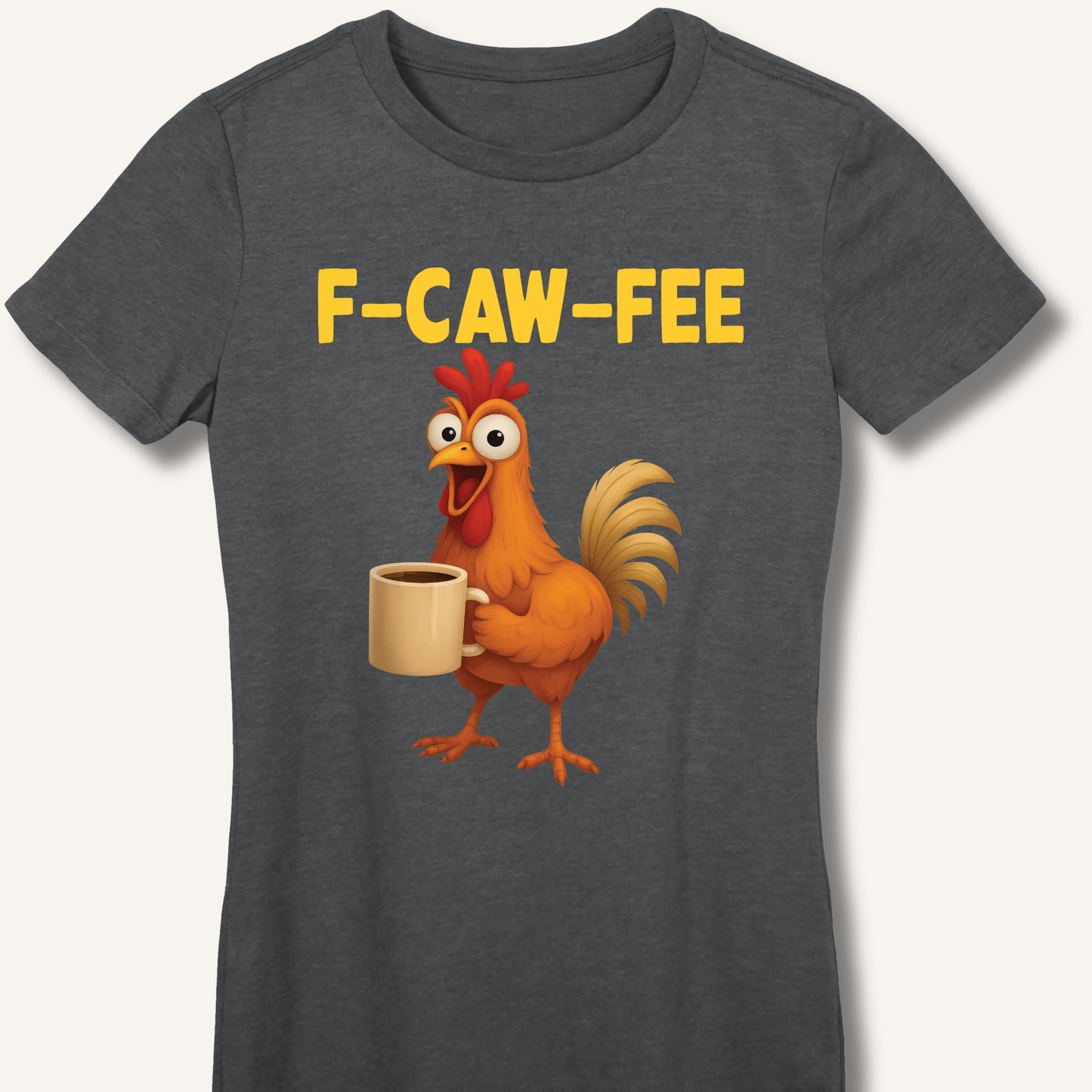 F - CAW - FEE Fitted T-Shirt - Sip & Shirt