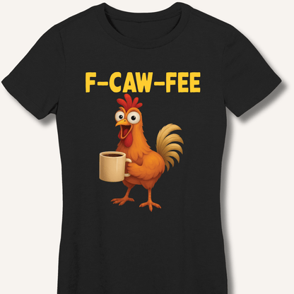 F - CAW - FEE Fitted T-Shirt - Sip & Shirt