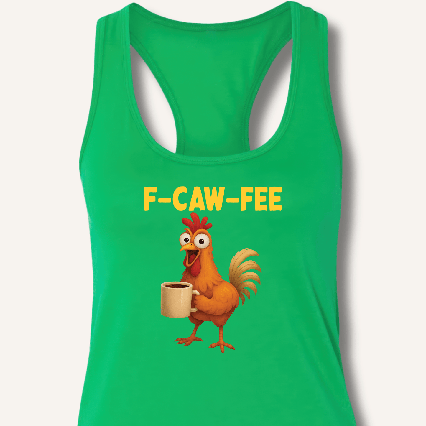 F - CAW - FEE Racerback Tank - Sip & Shirt