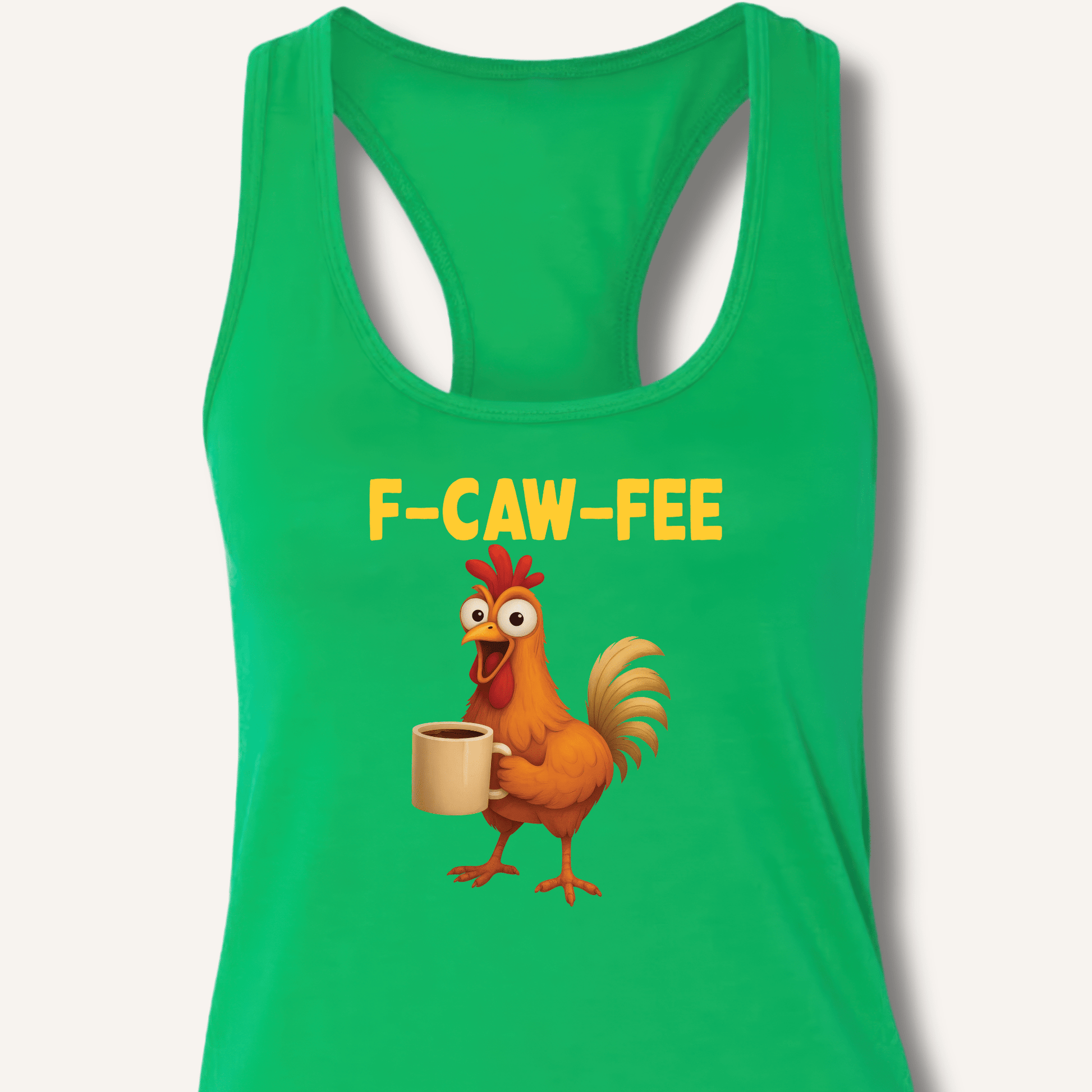 F - CAW - FEE Racerback Tank - Sip & Shirt