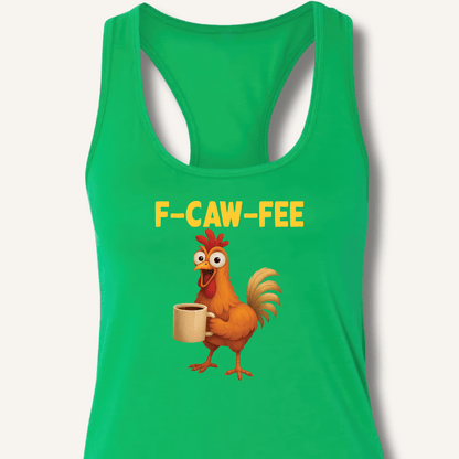 F - CAW - FEE Racerback Tank - Sip & Shirt