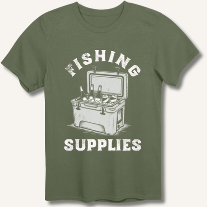 Fishing Supplies T-Shirt - Sip & Shirt