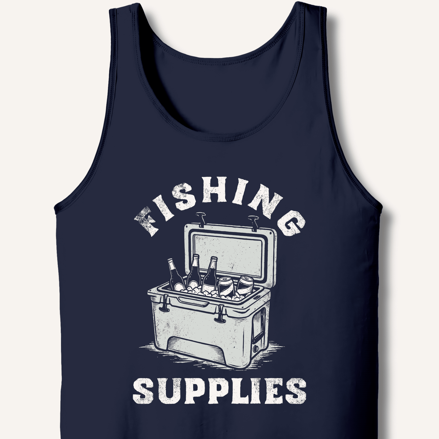 Fishing Supplies Tank - Sip & Shirt