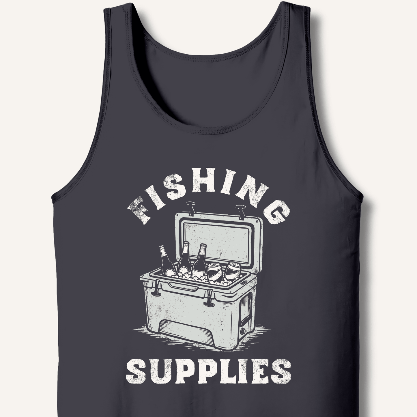 Fishing Supplies Tank - Sip & Shirt