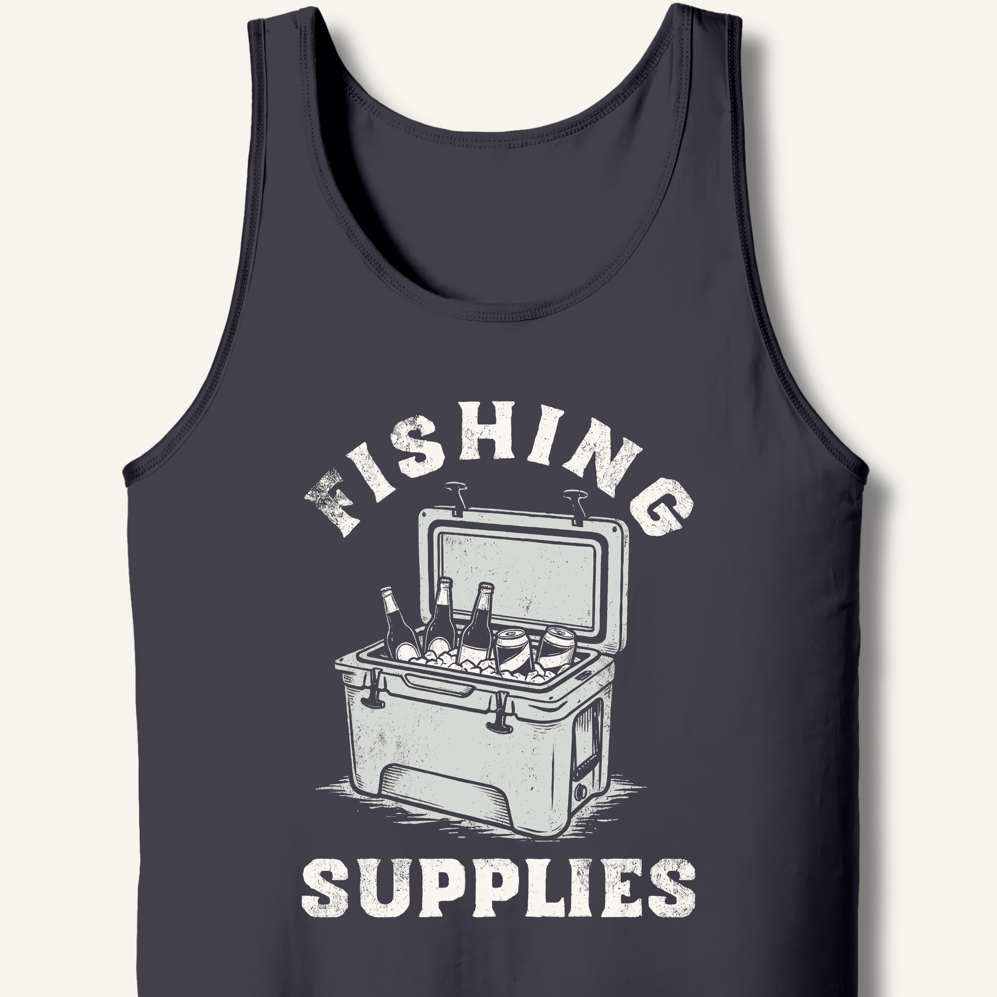 Fishing Supplies Tank - Sip & Shirt