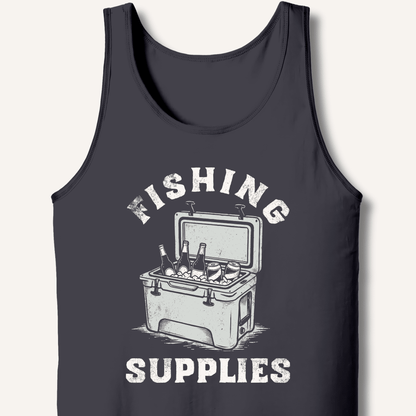 Fishing Supplies Tank - Sip & Shirt