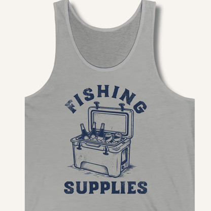Fishing Supplies Tank - Sip & Shirt
