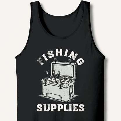 Fishing Supplies Tank - Sip & Shirt