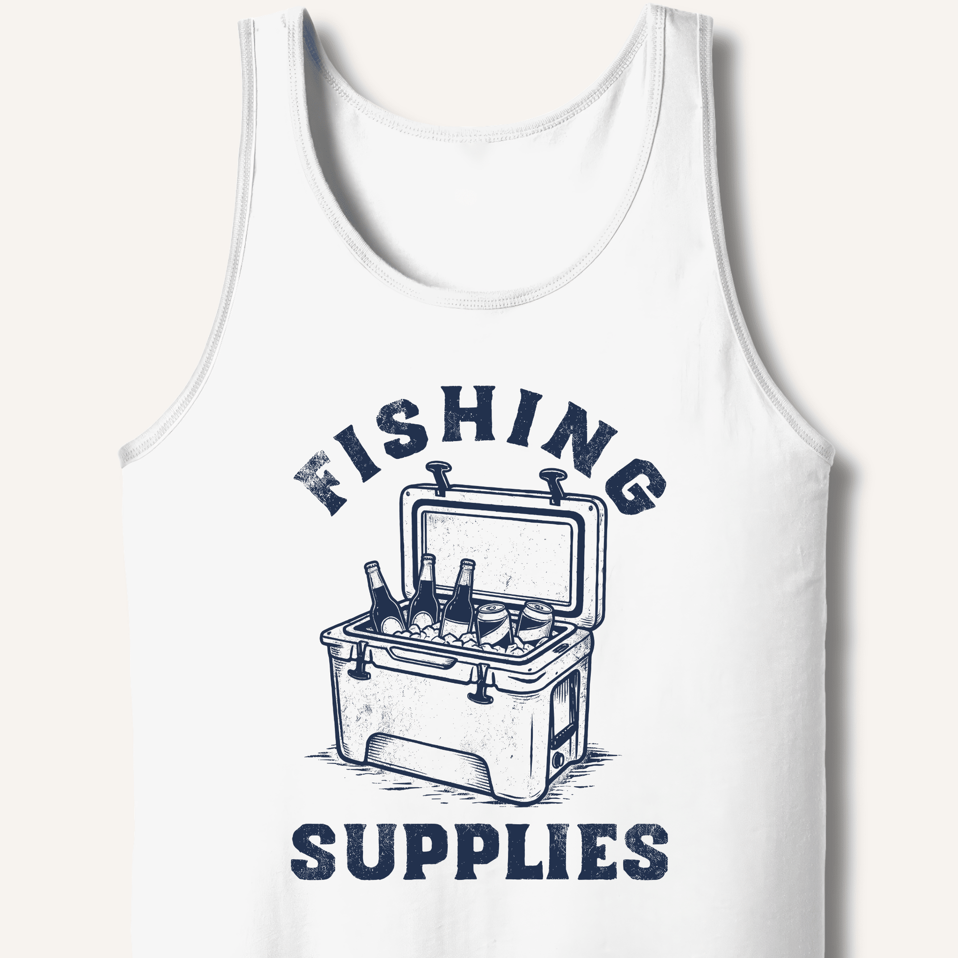 Fishing Supplies Tank - Sip & Shirt