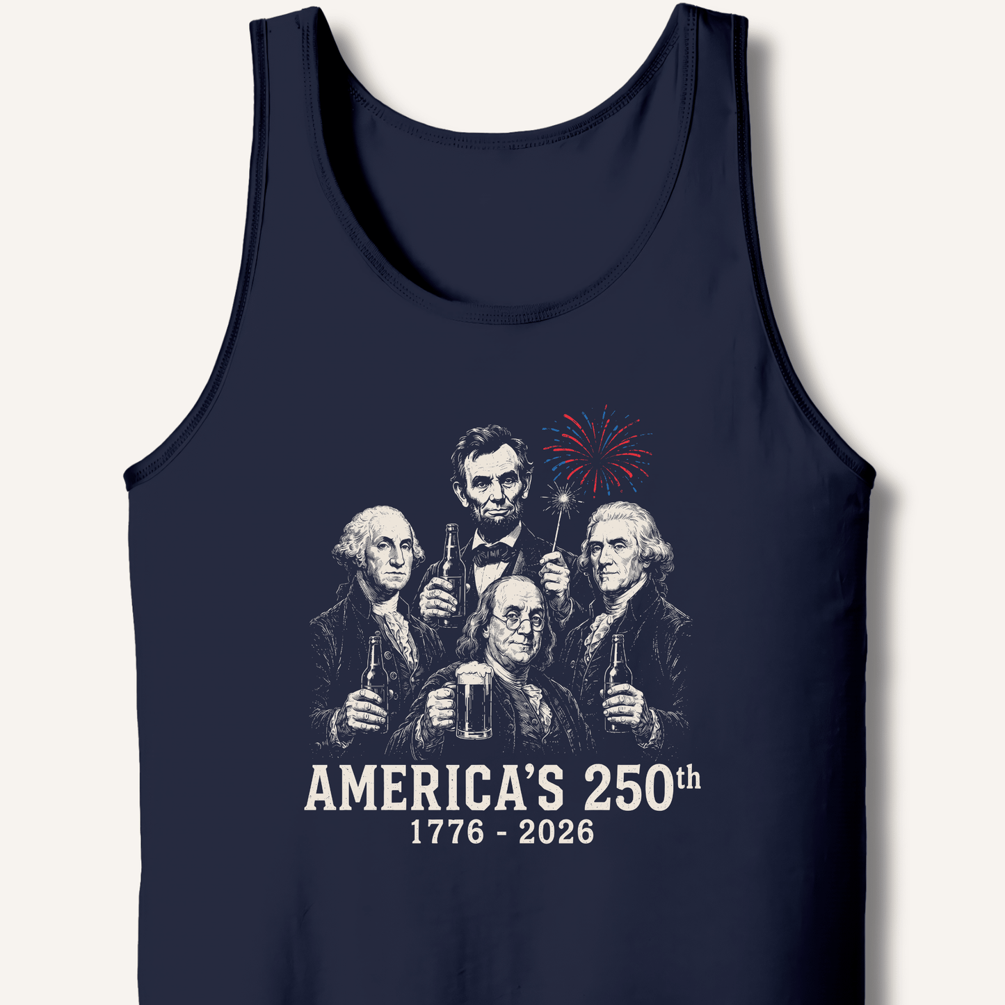 Founding Fathers 250th Beer Tank - Sip & Shirt