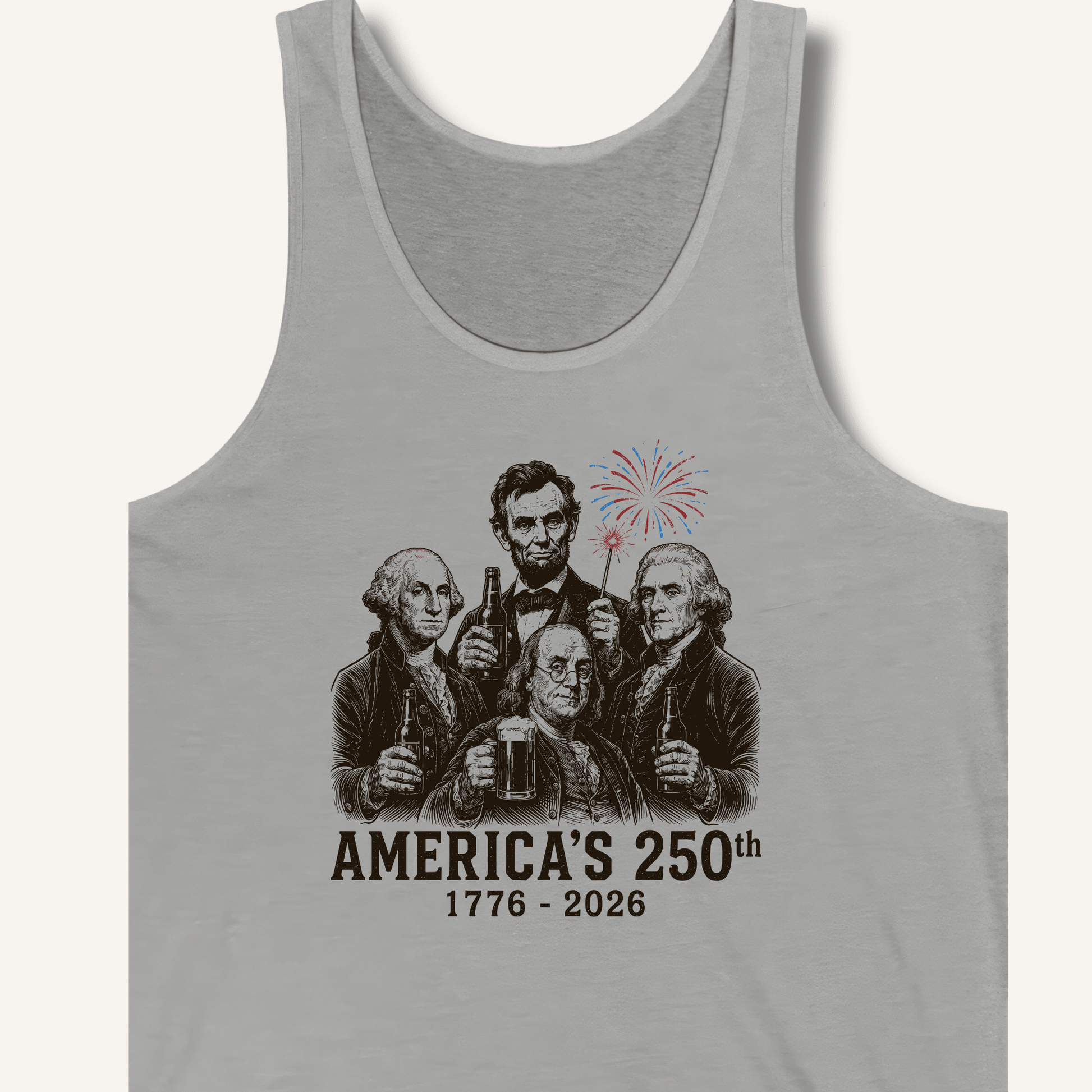 Founding Fathers 250th Beer Tank - Sip & Shirt