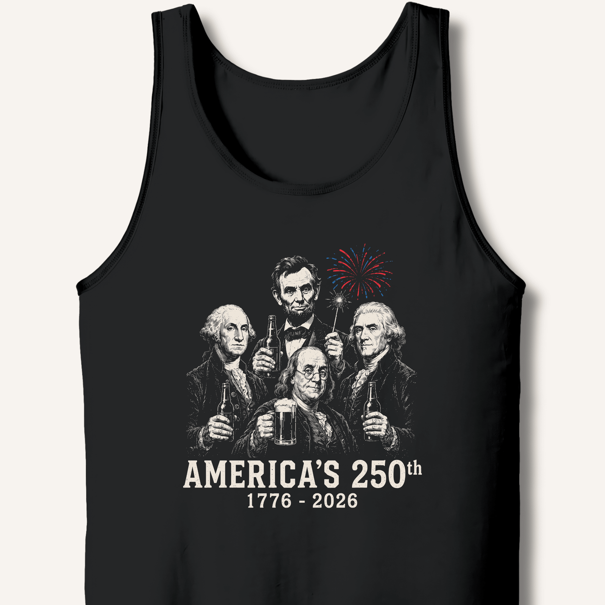 Founding Fathers 250th Beer Tank - Sip & Shirt