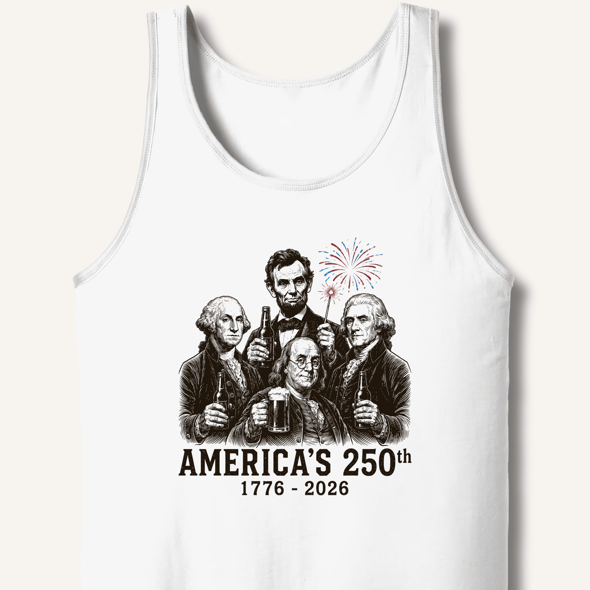 Founding Fathers 250th Beer Tank - Sip & Shirt