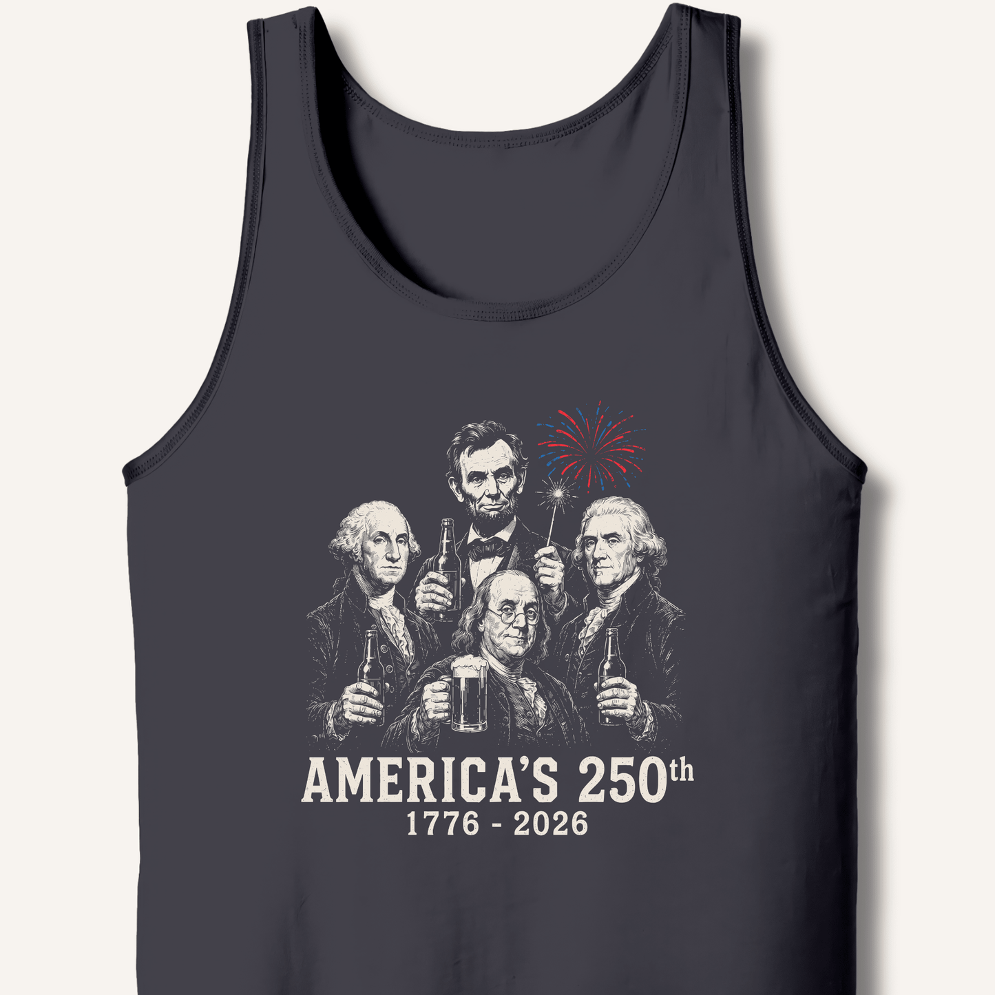 Founding Fathers 250th Beer Tank - Sip & Shirt