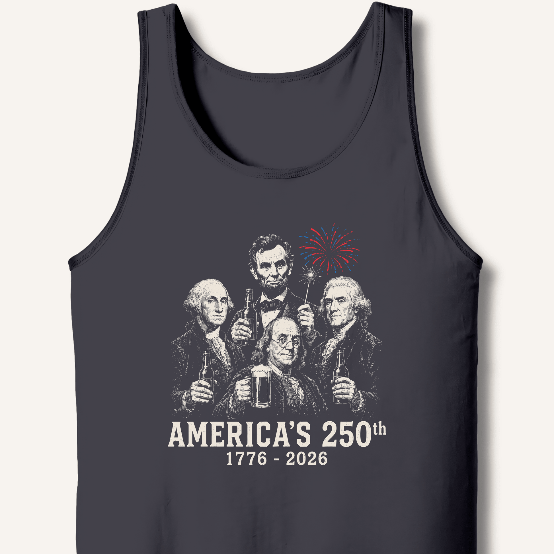Founding Fathers 250th Beer Tank - Sip & Shirt