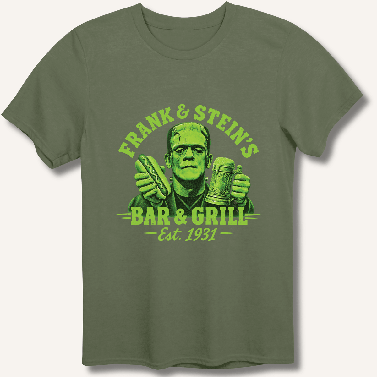 Frank & Stein's Bar & Grill T-Shirt - Sip & Shirt