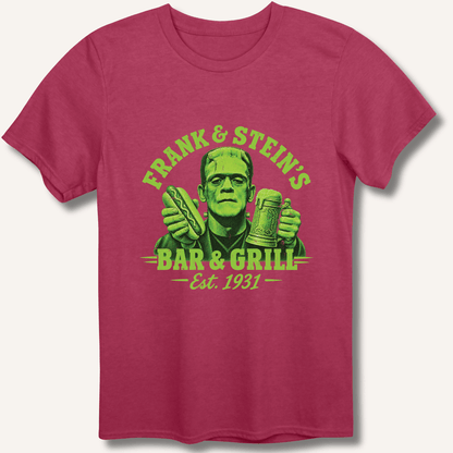 Frank & Stein's Bar & Grill T-Shirt - Sip & Shirt