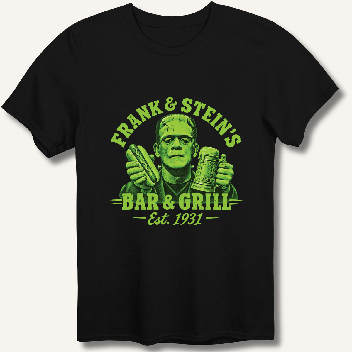 Frank & Stein's Bar & Grill T-Shirt - Sip & Shirt